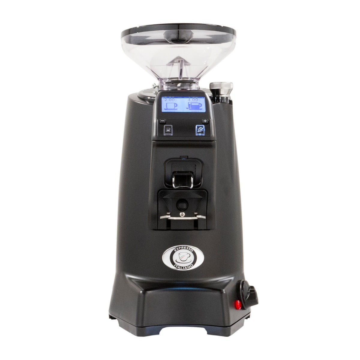 Eureka Zenith 65E High Speed Espresso Grinder in Black