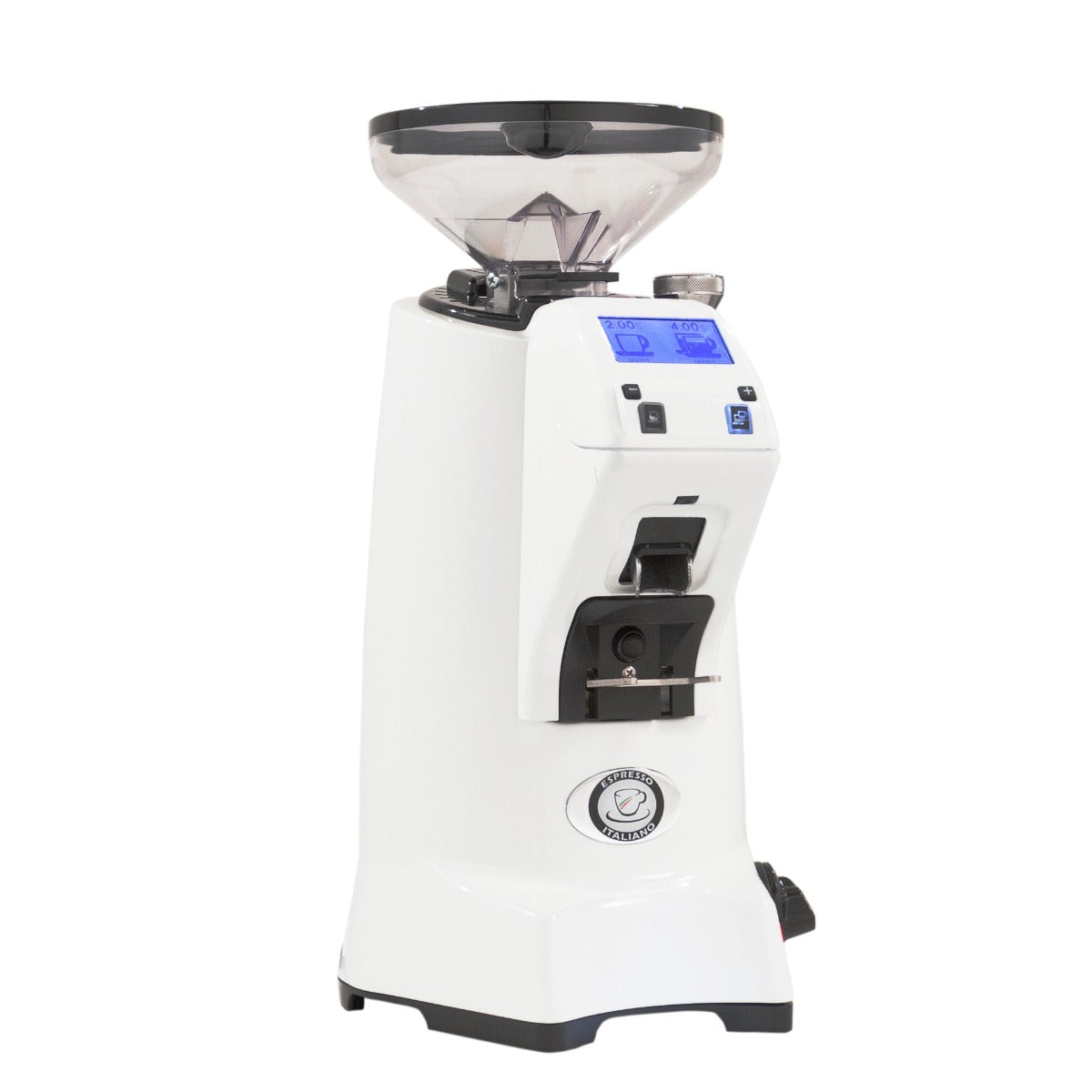Eureka Zenith 65E High Speed Espresso Grinder in White