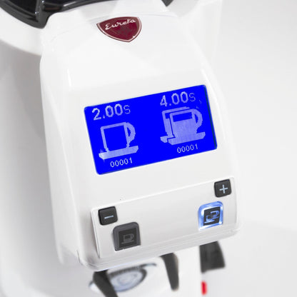 Eureka Zenith 65E High Speed Espresso Grinder in White