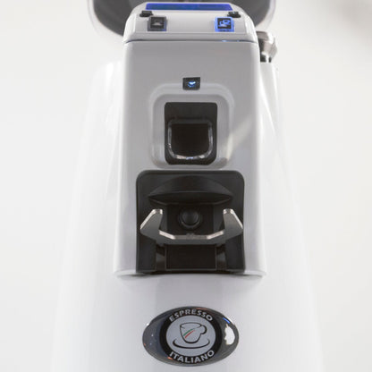 Eureka Zenith 65E High Speed Espresso Grinder in White