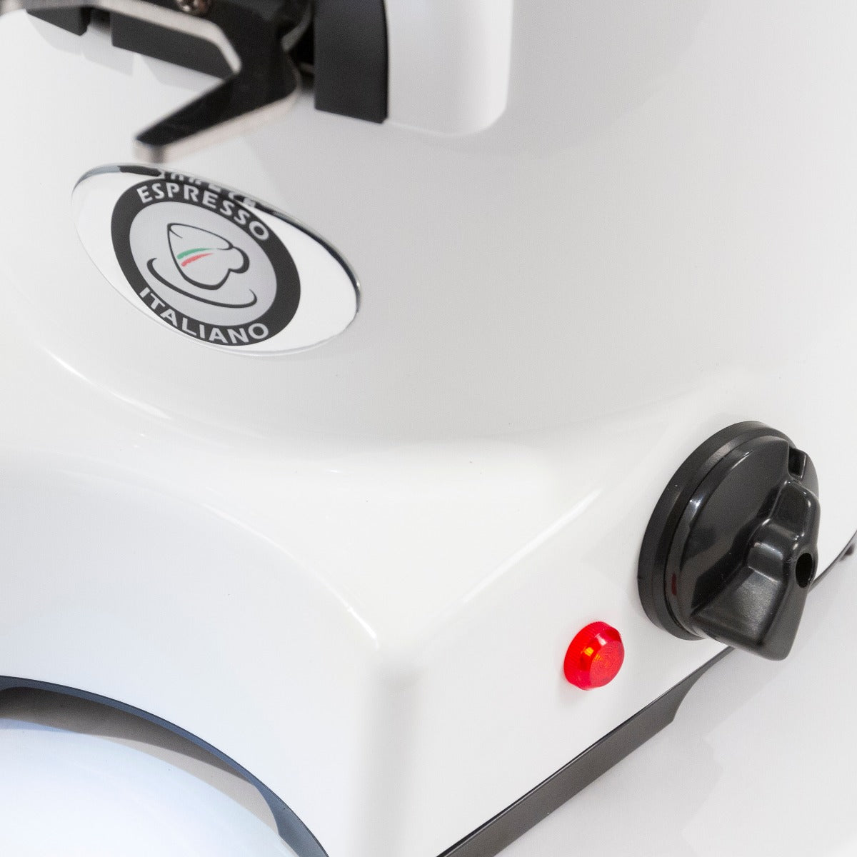 Eureka Zenith 65E High Speed Espresso Grinder in White