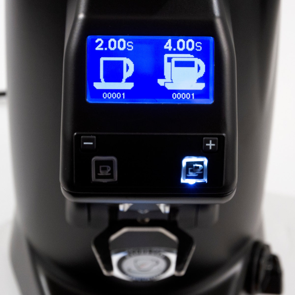 Eureka Zenith 65E High Speed Espresso Grinder in Black