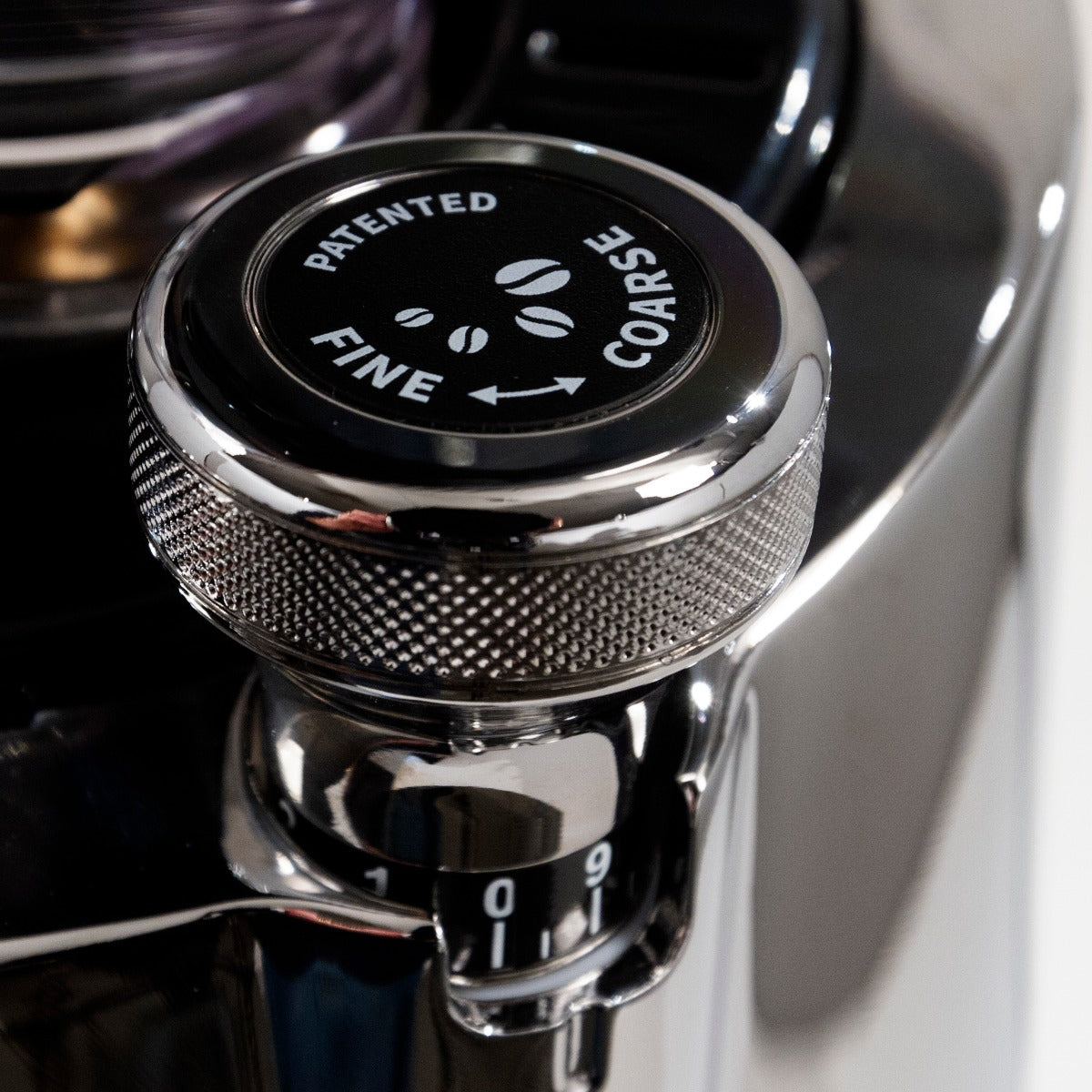 Eureka Olympus 75E High Speed Espresso Grinder in Chrome