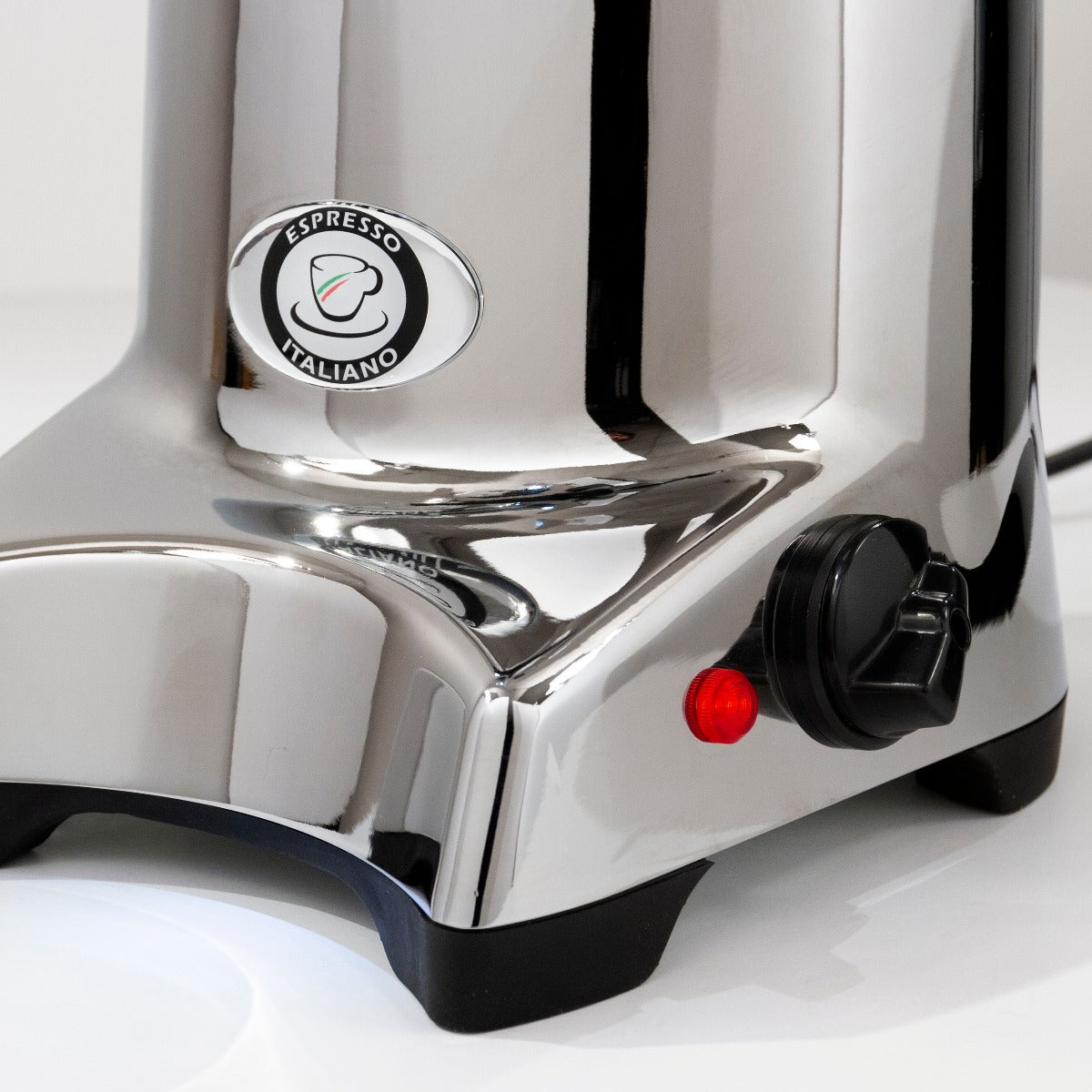 Eureka Olympus 75E High Speed Espresso Grinder in Chrome
