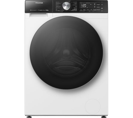 HISENSE 5S Series Auto Dosing WD5S1245BW WiFi-enabled 12 kg Washer Dryer - White