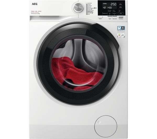 AEG 7000 Series LWR7185M4B 8 kg Washer Dryer - White