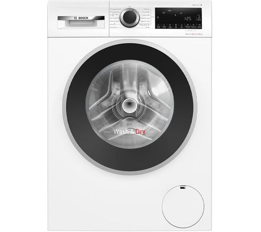 BOSCH Series 6 WNG25401GB AntiStain 10.5 kg Washer Dryer - White