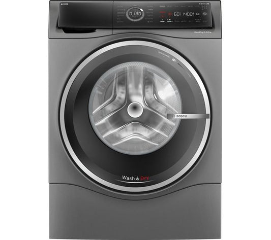 BOSCH Series 8 i-DOS WNC254ARGB 10.5 kg Washer Dryer - Graphite