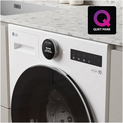 LG F4X7009TWB 9kg 1400 Spin AI Direct Drive Freestanding Washing Machine White – image 5 of 16