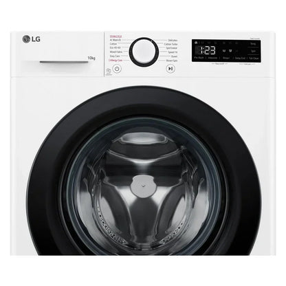 LG F4Y510WBLN1 10kg Steam 1400 Spin Freestanding Front Load Washing Machine White - A Rated – image 3 of 14