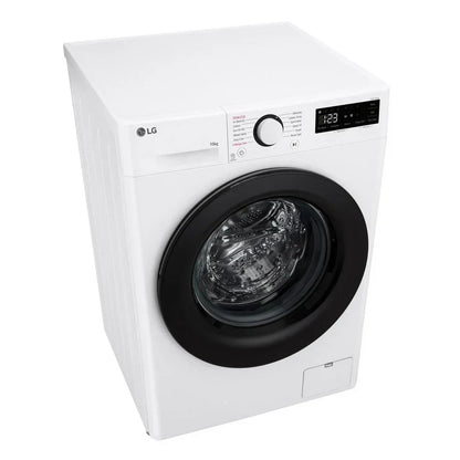 LG F4Y510WBLN1 10kg Steam 1400 Spin Freestanding Front Load Washing Machine White - A Rated – image 12 of 14
