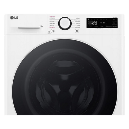 LG F4Y513WWLN1 13kg 1400 Spin AI Direct Drive Freestanding Washing Machine White – image 3 of 17