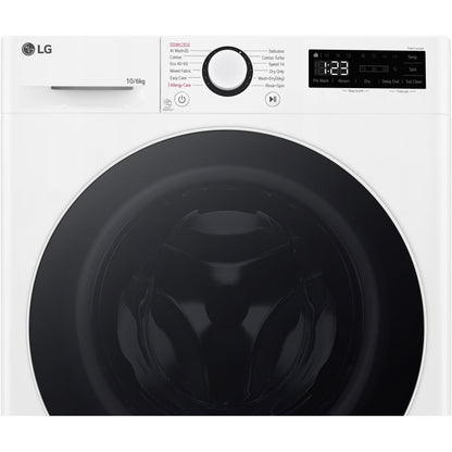LG FWY606WWLN1 10+6kg 1400 Spin Washer Dryer White – image 14 of 17