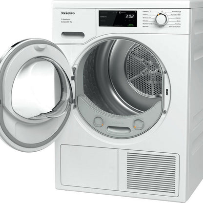 Miele TEH785 WP 9kg EcoSpeed Heat Pump Tumble Dryer White – image 3 of 8