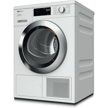 Miele TEH785 WP 9kg EcoSpeed Heat Pump Tumble Dryer White – image 2 of 8