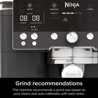 Ninja ES601UKBK Luxe Cafe Premier Espresso Coffee Machine - Black – image 5 of 8