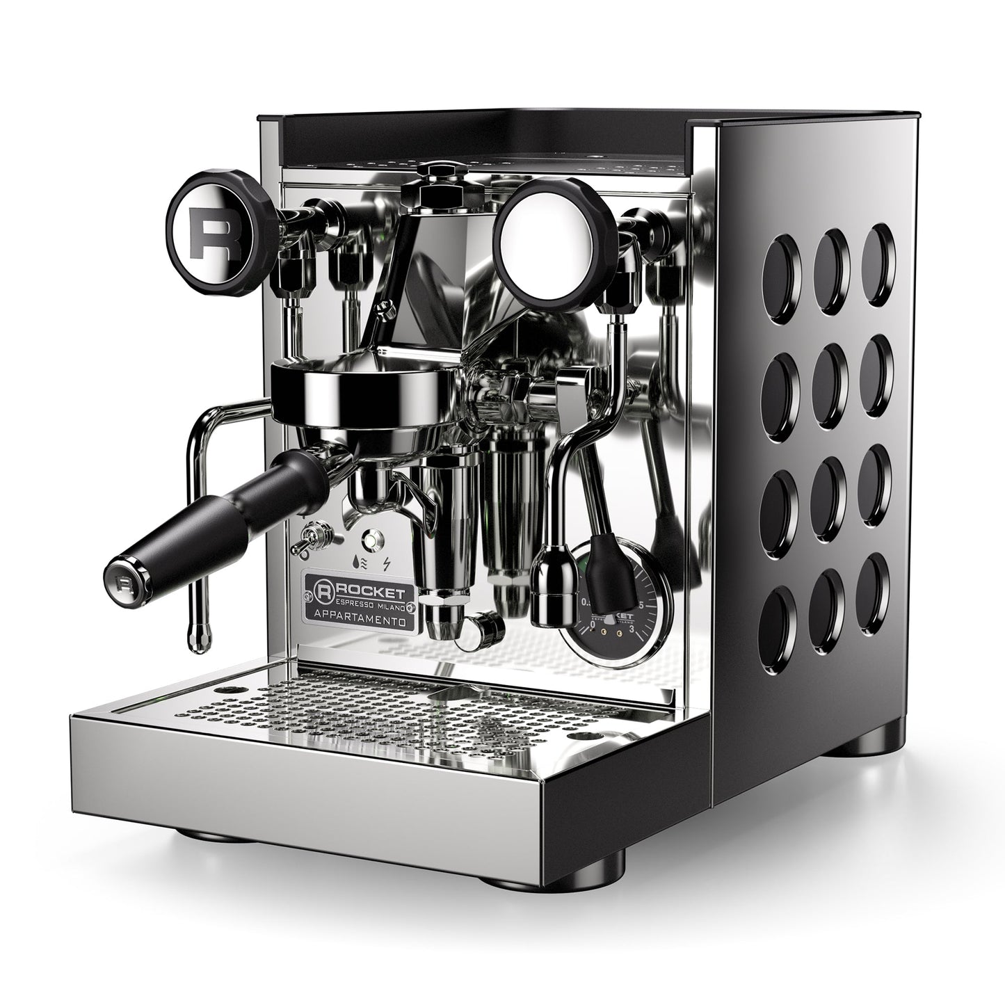 Refurbished Rocket Espresso Appartamento TCA Espresso Machine - Black and Copper