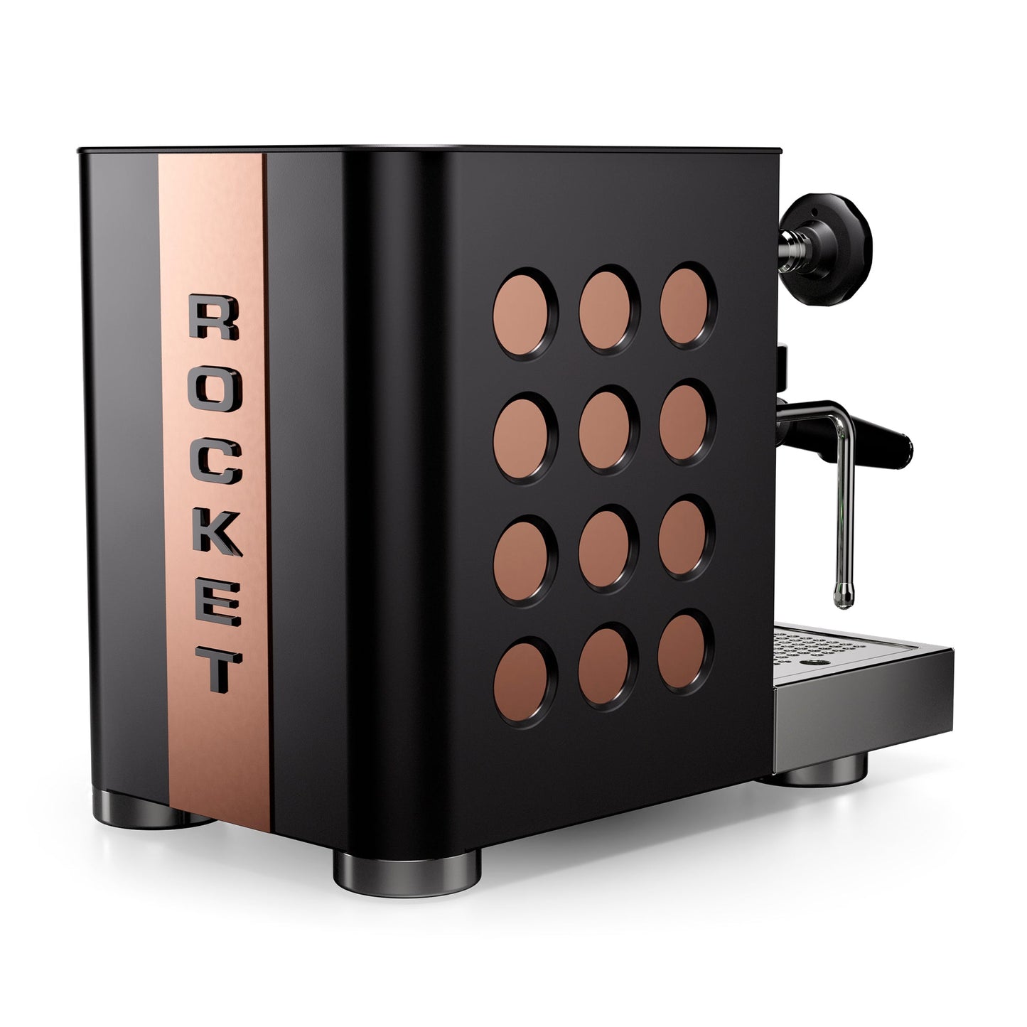Refurbished Rocket Espresso Appartamento TCA Espresso Machine - Black and Copper