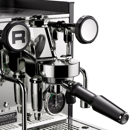 Refurbished Rocket Espresso Appartamento TCA Espresso Machine - Black and Copper