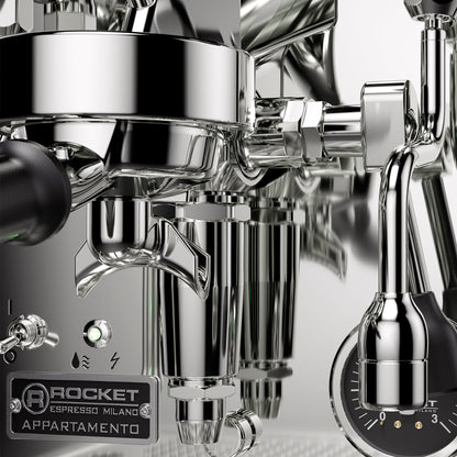 Rocket Espresso Appartamento TCA Espresso Machine - All Black - OPEN BOX
