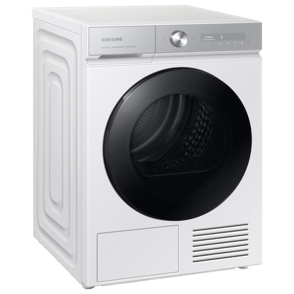 Samsung Series 8 DV90BB9445GHS1 with Optimal Dry 9kg Heat Pump Tumble Dryer White – image 3 of 11