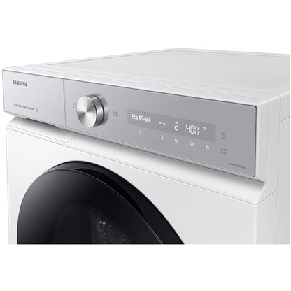 Samsung Series 8 WW11DB8B95GHU1 Bespoke AI Energy 11kg 1400 Spin Smart Washing Machine White – image 3 of 13