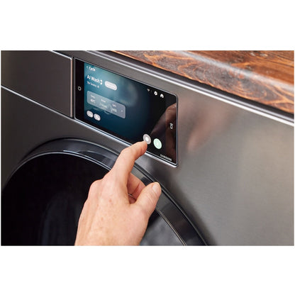 Samsung Series 9 WF90F09C4SU1 Bespoke AI Home 9kg 1400 Spin Smart Washing Machine Dark Steel – image 4 of 16