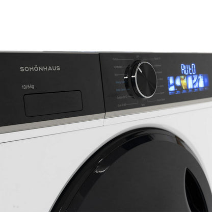 Schonhaus WDSF0110614AW 10+6 kg 1400 Spin Washer Dryer White – image 4 of 9