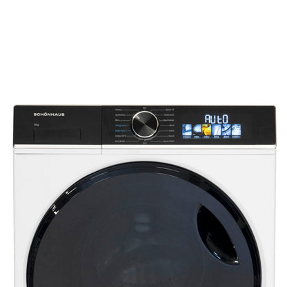 Schonhaus WMSF01814AW 8kg 1400 Spin Freestanding Washing Machine White – image 4 of 8