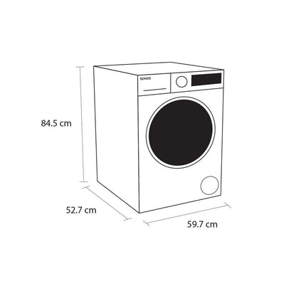 Sensis WDF018514AW 8+5kg 1400 Spin Washer Dryer White – image 5 of 5