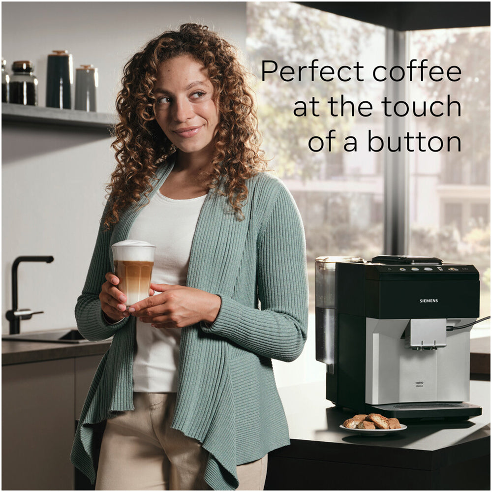 Siemens EQ500 TP515GB1 Bean to Cup Fully Automatic Coffee Machine with Milk Frother & Touch Display – image 6 of 10