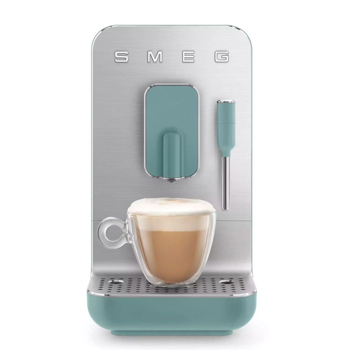Smeg BCC12EGMUK Retro Bean to Cup Espresso Coffee Machine Emerald – image 10 of 11
